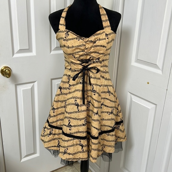 Hot Topic Music Note dress - Picture 3 of 8